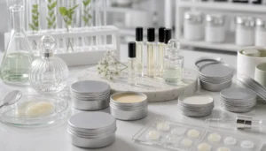 Private label fragrance and scented personal care samples reviewed for OEM ODM development