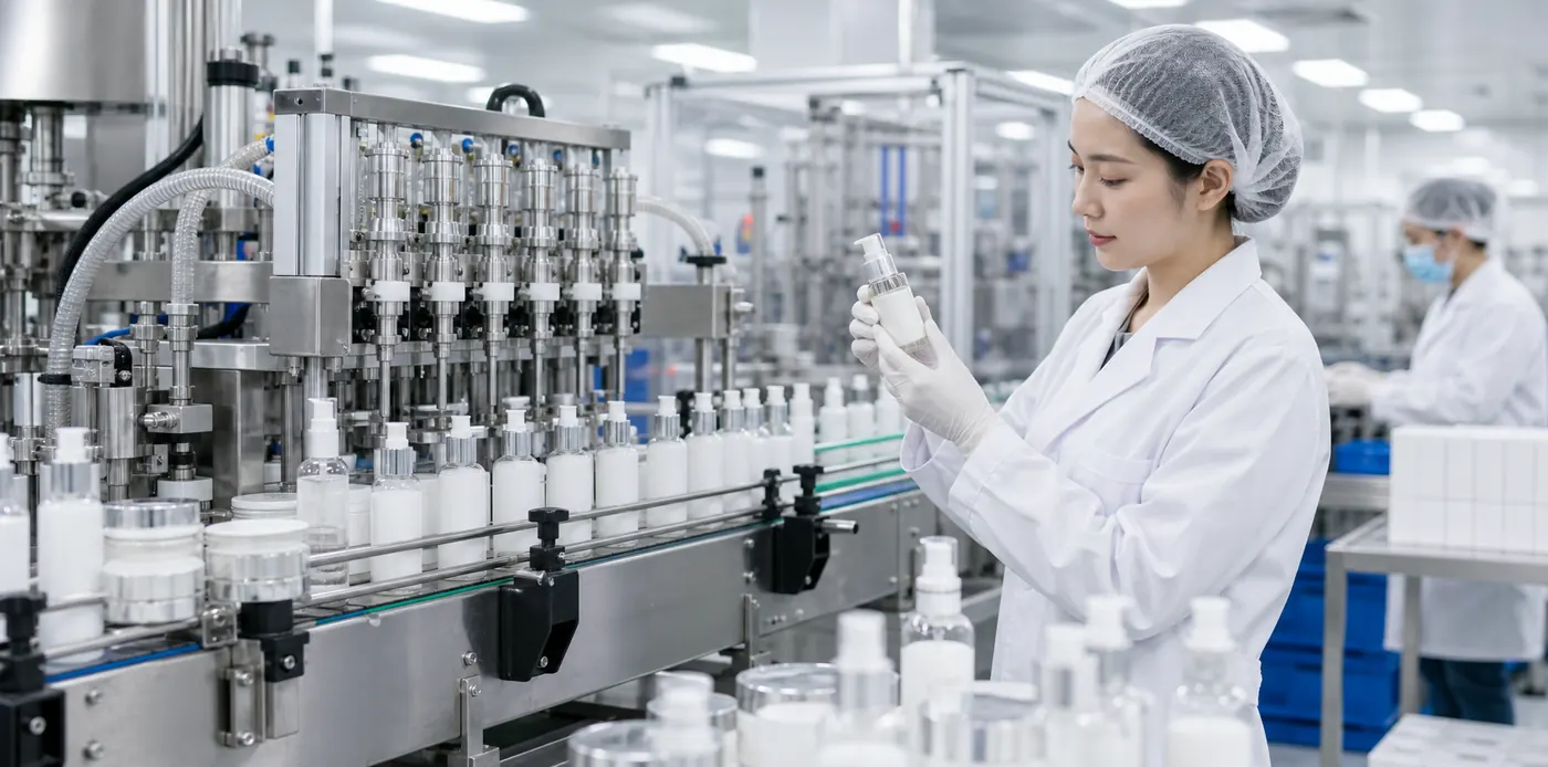 BioCosmOrigin cosmetics OEM ODM factory production and quality control