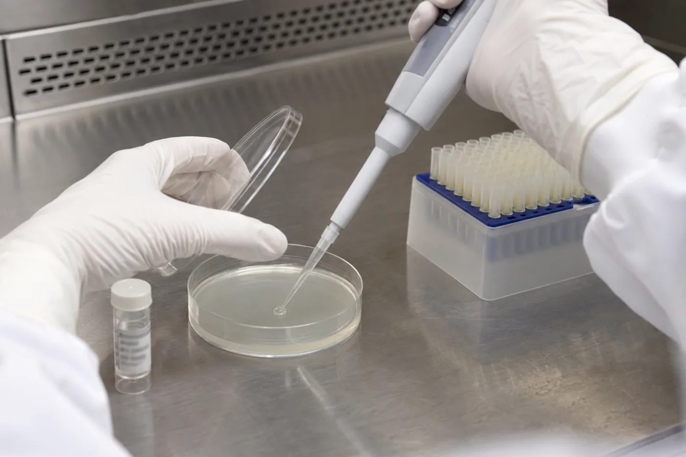 Microbiological testing for cosmetic product quality control